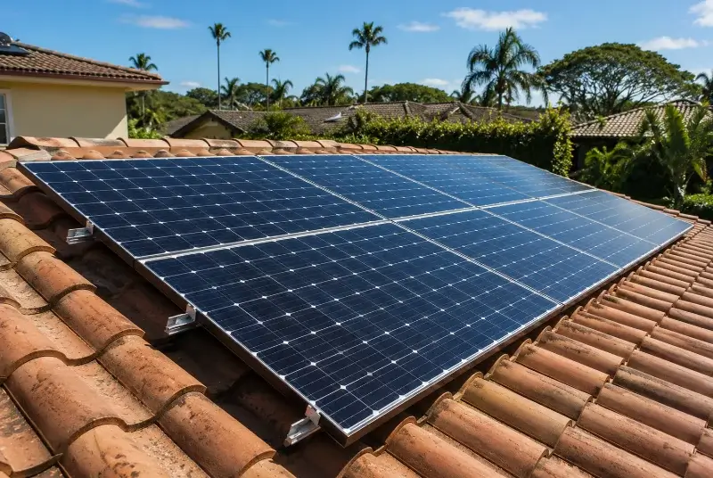 Installation de panneaux solaires à Germond-Rouvre